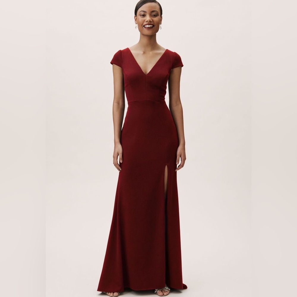 BHLDN Ara Dress in Wine